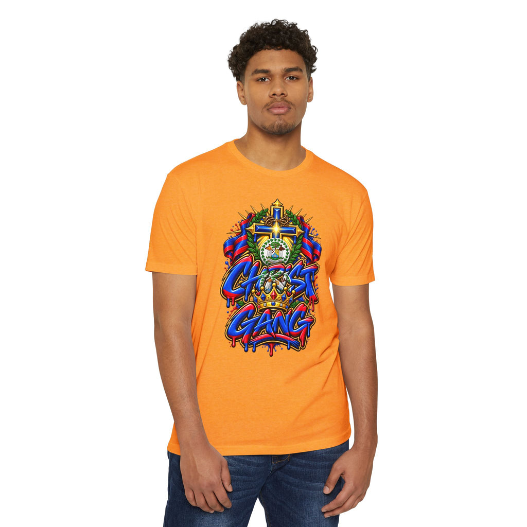 Belizean Flag Styled Christ Gang Tee