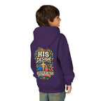 Youth Hoodie — "His Design, Created by God"