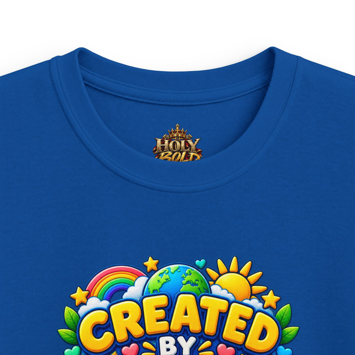 Kids Tee — "Created by God"