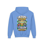 Youth Hoodie - "Jesus Leads"