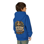 Youth Hoodie – "Jesus: One Name, One Savior"