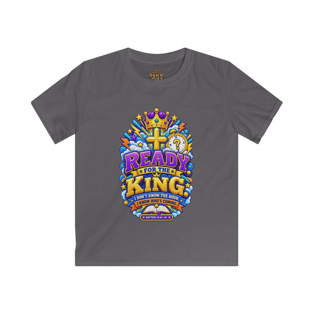 Kids Tee — "Ready for the King"