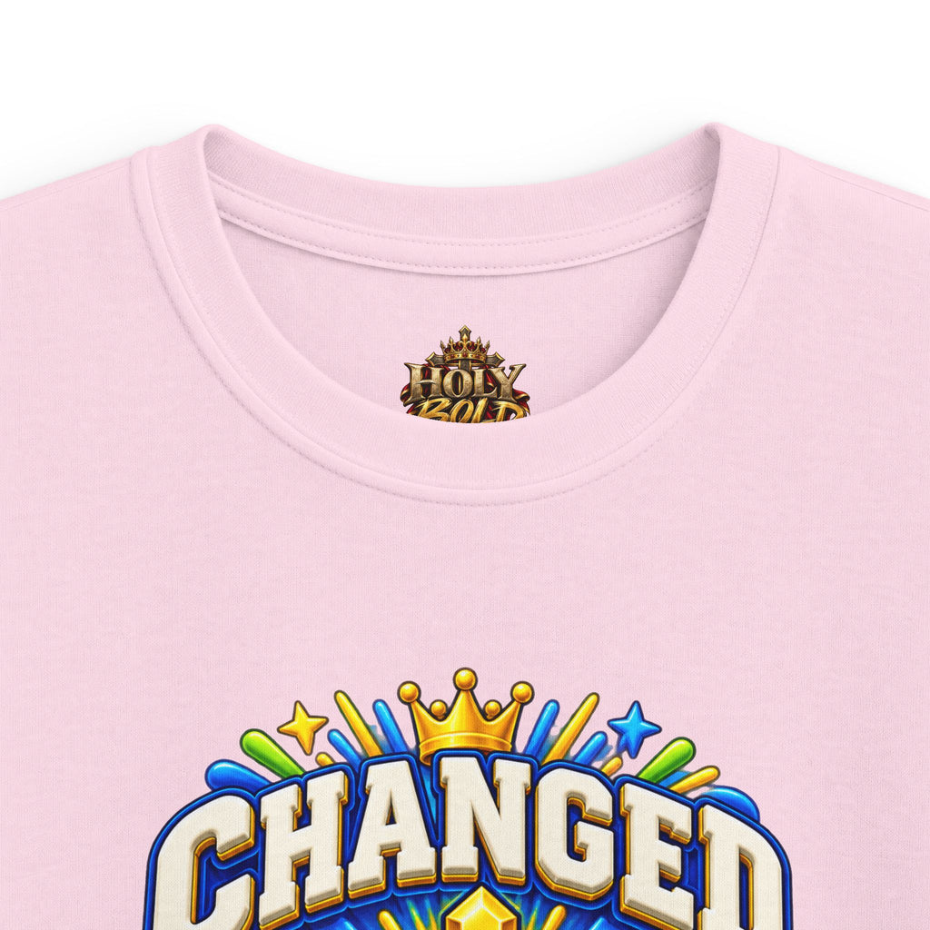 Kids Tee — "Changed in a Moment"