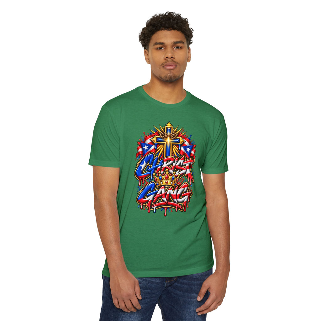 Puerto Rican Flag Styled Christ Gang Tee
