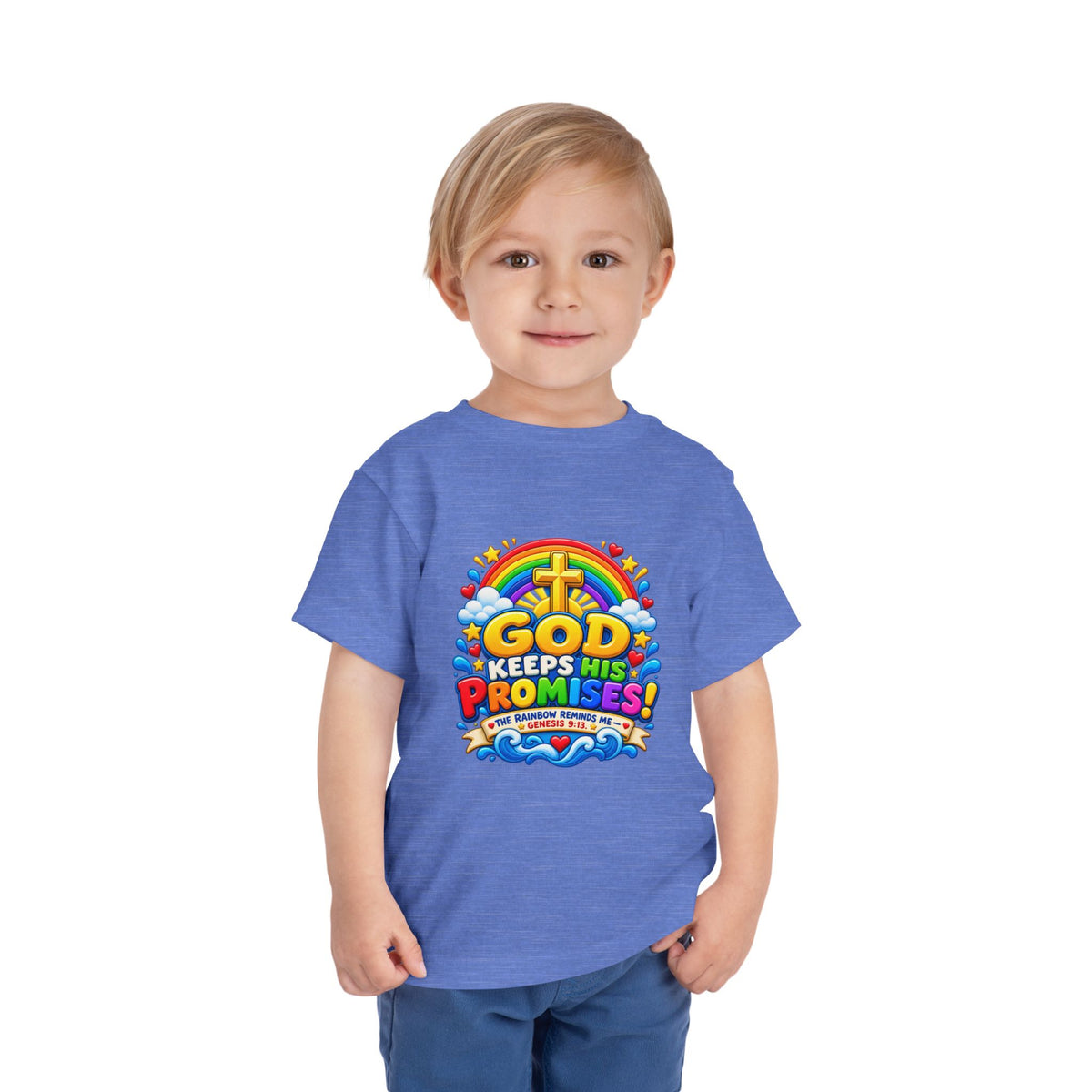 Toddler Tee — “God Keeps His Promises”