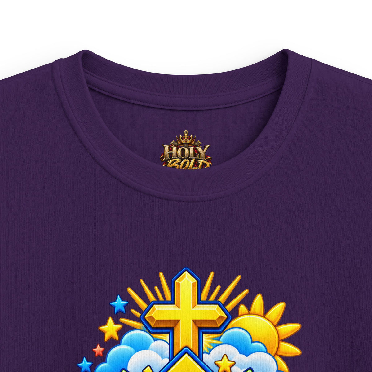 Kids Tee - "Eyes Up, Faith On"