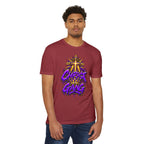 Purple Christ Gang Graphic T-Shirt