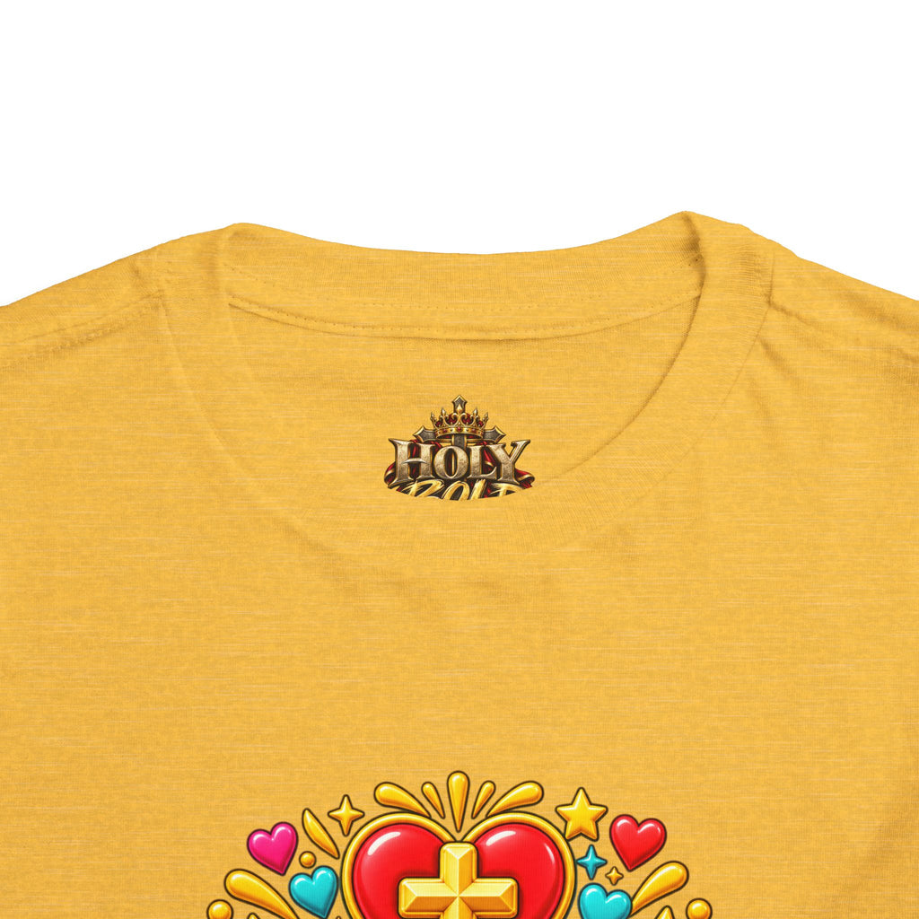 Toddler Tee — “My Heart Belongs to Jesus”