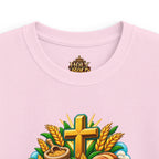 Kids T‑Shirt — "When the World Can't Provide, God Provides" Christian Tee