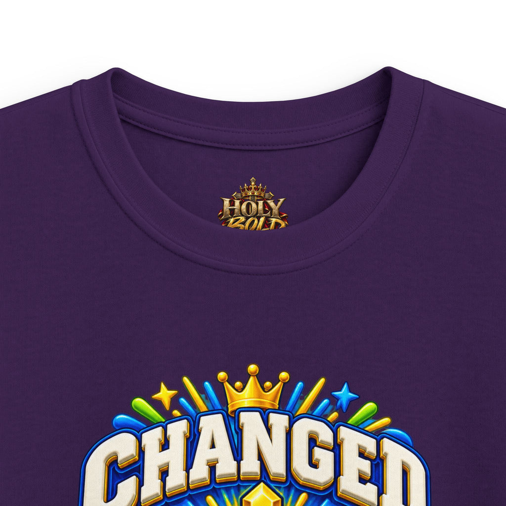 Kids Tee — "Changed in a Moment"