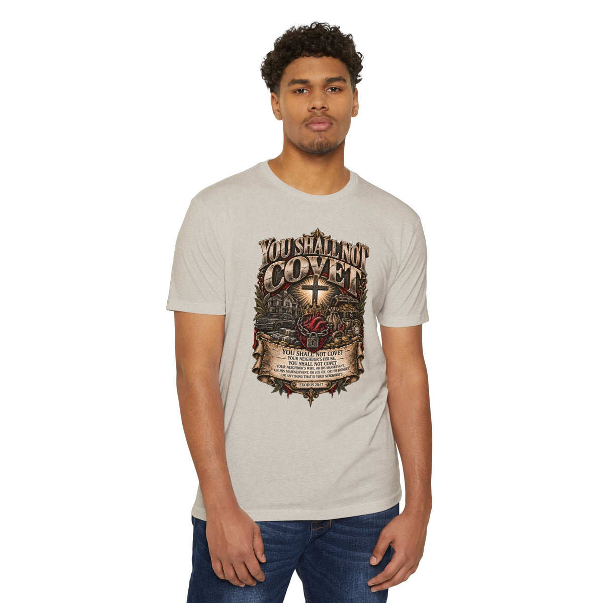 'You Shall Not Covet' Graphic T-Shirt