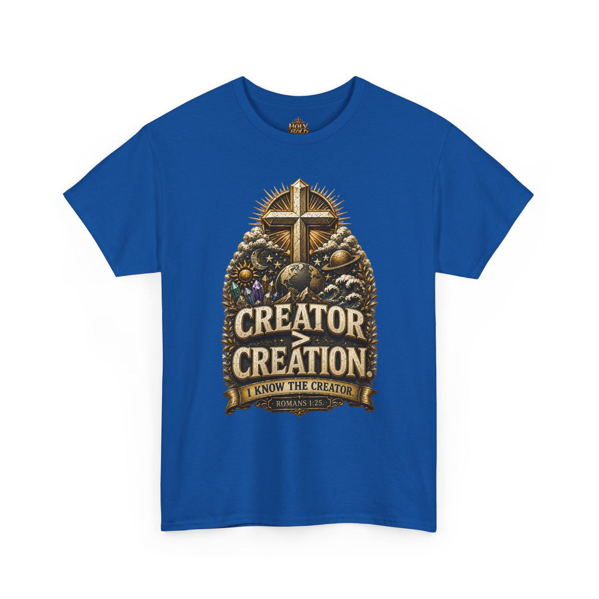 Creator of Creation Christian T‑Shirt — I Know The Creator Gospel Tee