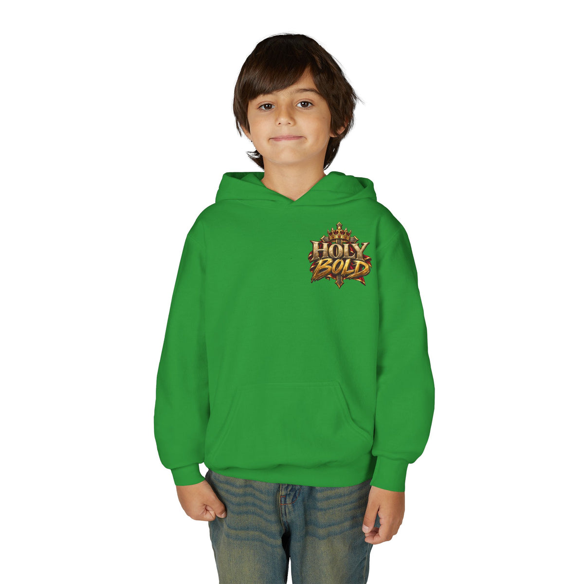 Youth Hoodie - "Jesus Leads"