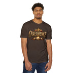 Obedience Graphic Tee — Vintage Crest Design