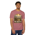 Straight Outta Heaven T-Shirt — Bold Religious Graphic Tee