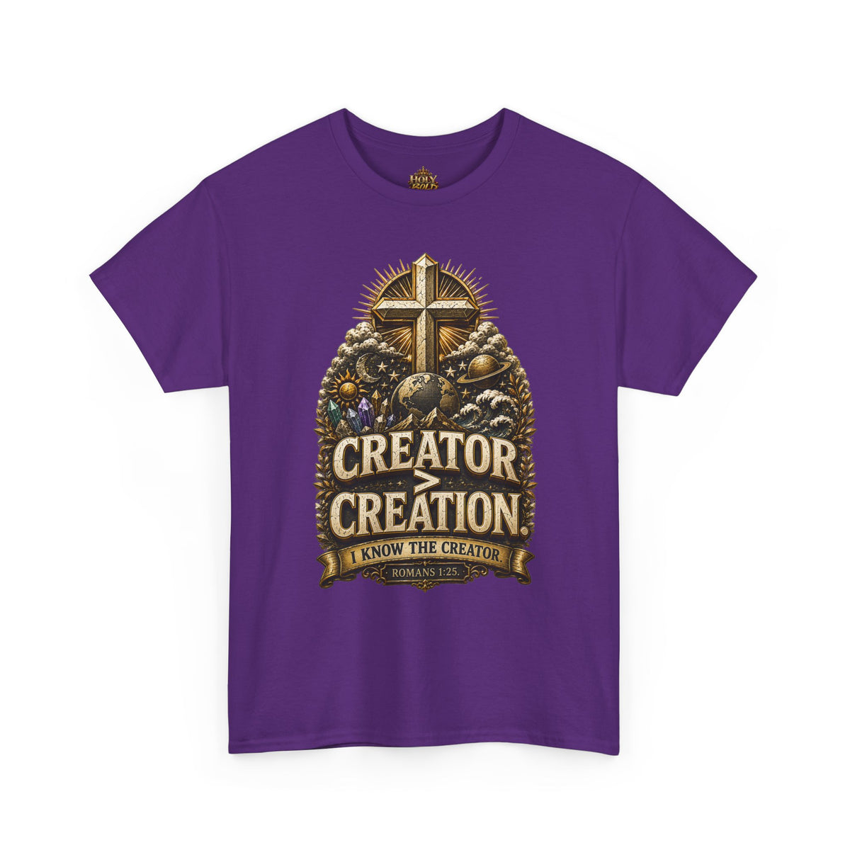 Creator of Creation Christian T‑Shirt — I Know The Creator Gospel Tee
