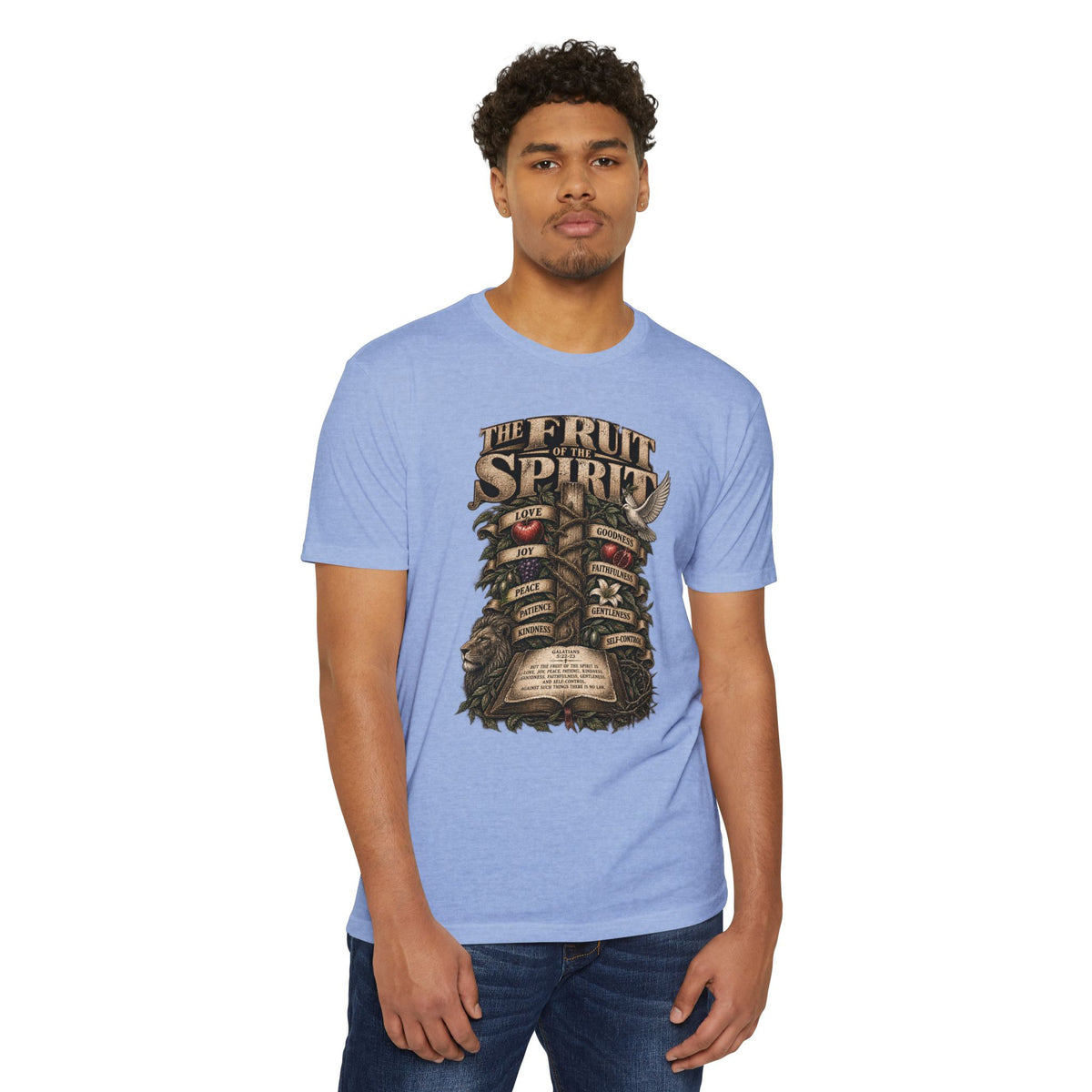 The Fruit of the Spirit T-Shirt — Christian Faith & Bible Verse Tee