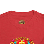 Toddler Tee — “My Heart Belongs to Jesus”