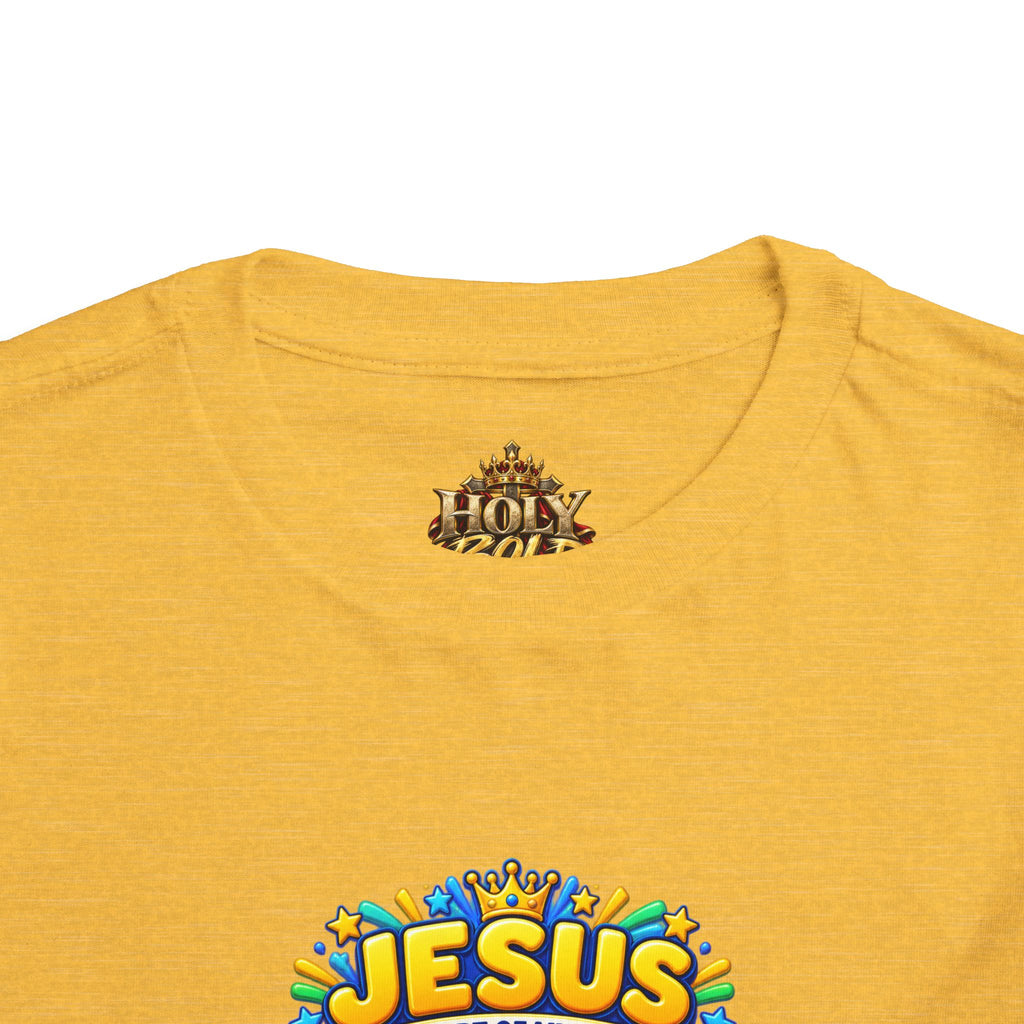 Toddler Tee — "Jesus is the Alpha and Omega"