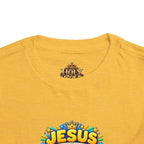 Toddler Tee — "Jesus is the Alpha and Omega"