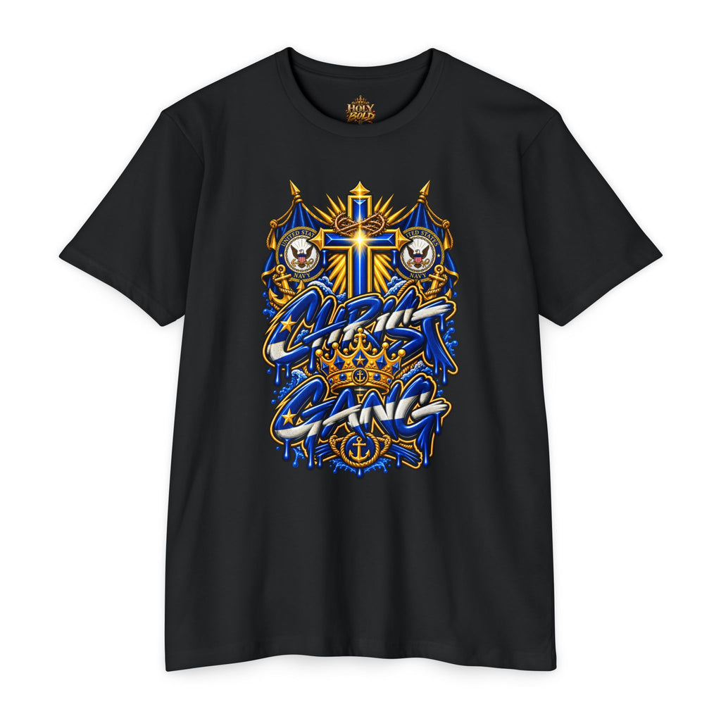 Navy Christ Gang Tee