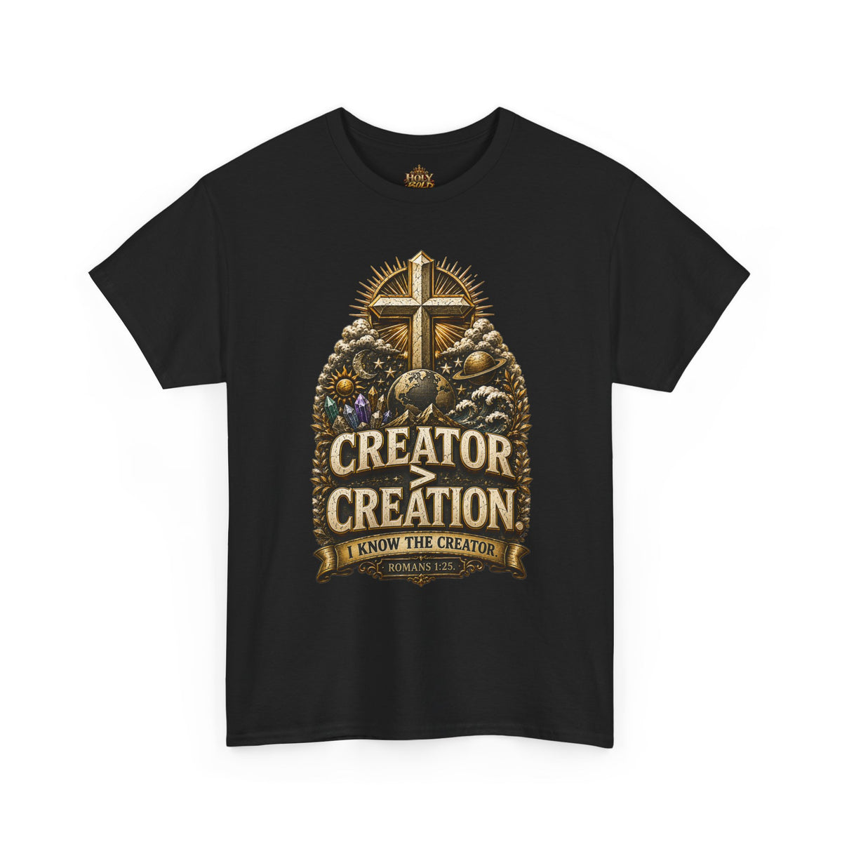 Creator of Creation Christian T‑Shirt — I Know The Creator Gospel Tee