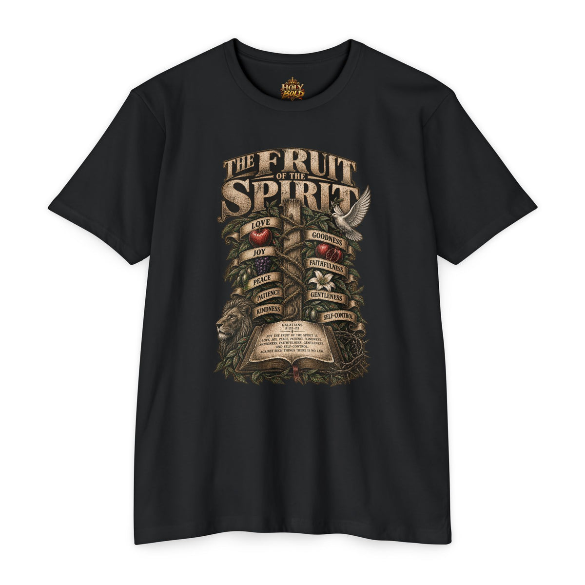 The Fruit of the Spirit T-Shirt — Christian Faith & Bible Verse Tee