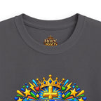 Kids Tee — Bright "Jesus! One Savior, One Name"