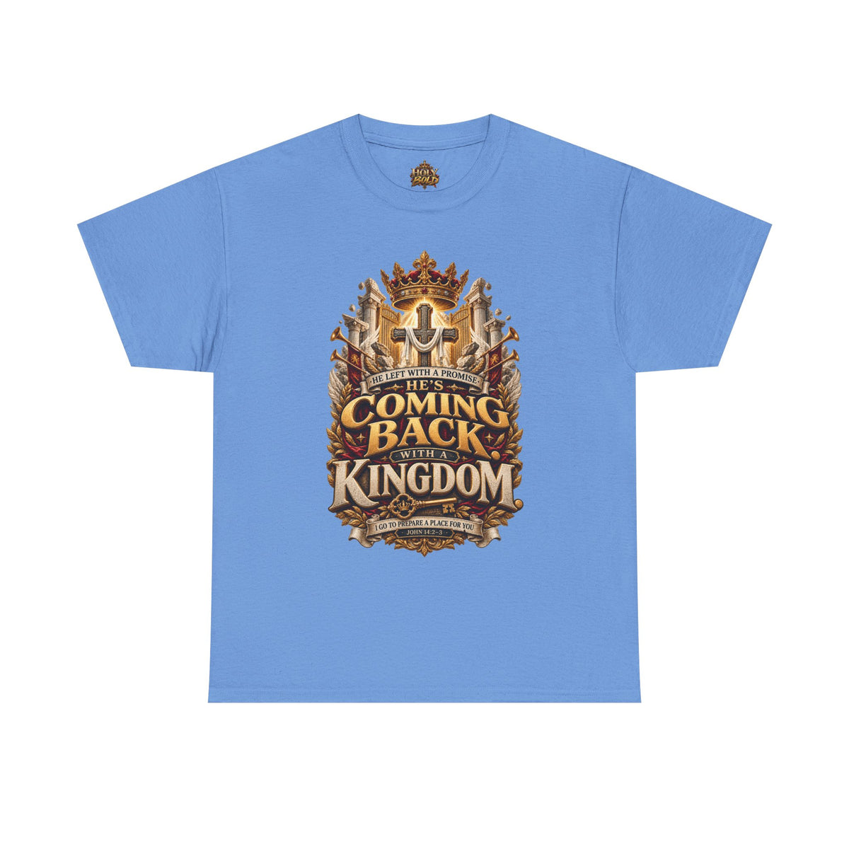 Kingdom Return Tee — "He's Coming Back"