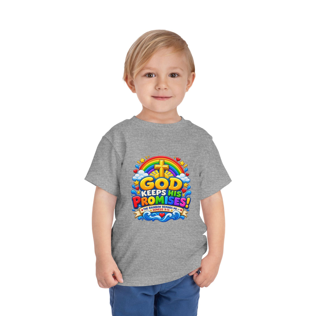 Toddler Tee — “God Keeps His Promises”