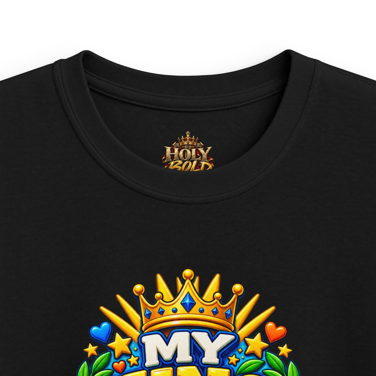 Kids Tee — "My King Is Alive! He Is Risen"