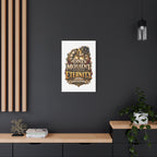 One Moment Can Change Eternity Matte Canvas — Inspirational Christian Wall Art (Stretched)