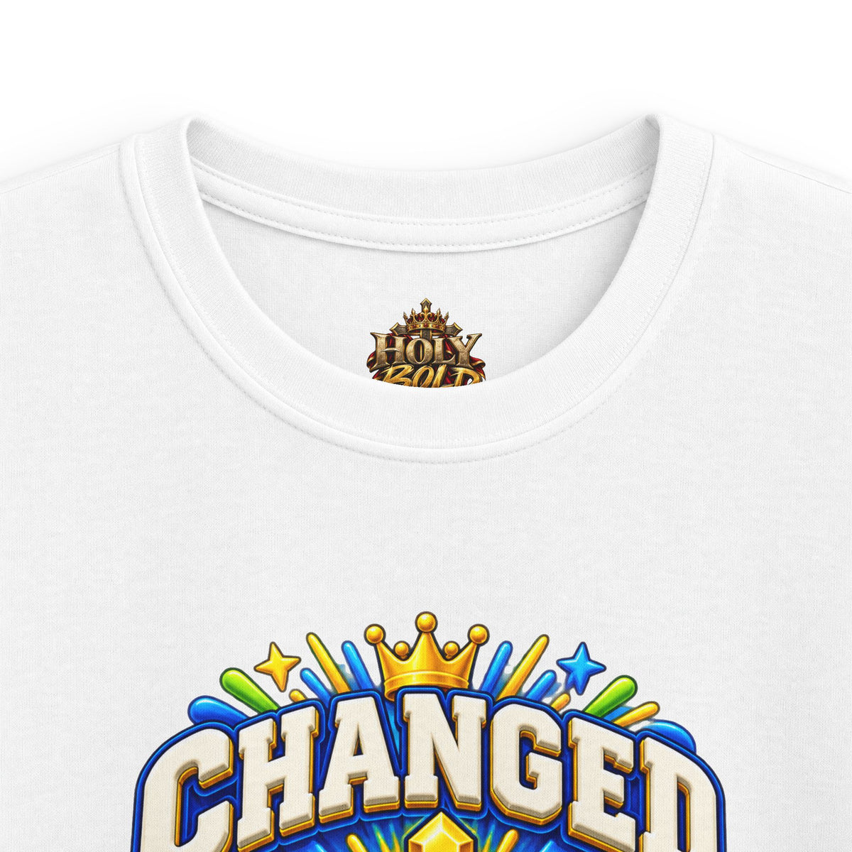 Kids Tee — "Changed in a Moment"
