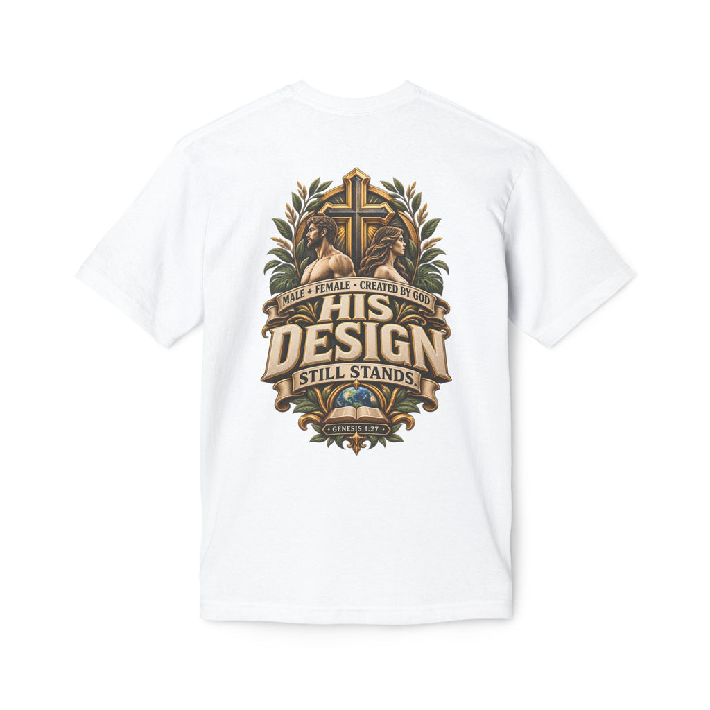 “His Design Still Stands”