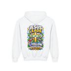 Youth Hoodie - "Jesus Leads"