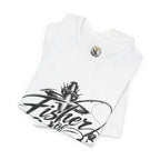 Christian 'Fisher of Men' T-Shirt — Matthew 4:19 Fishing Faith Tee