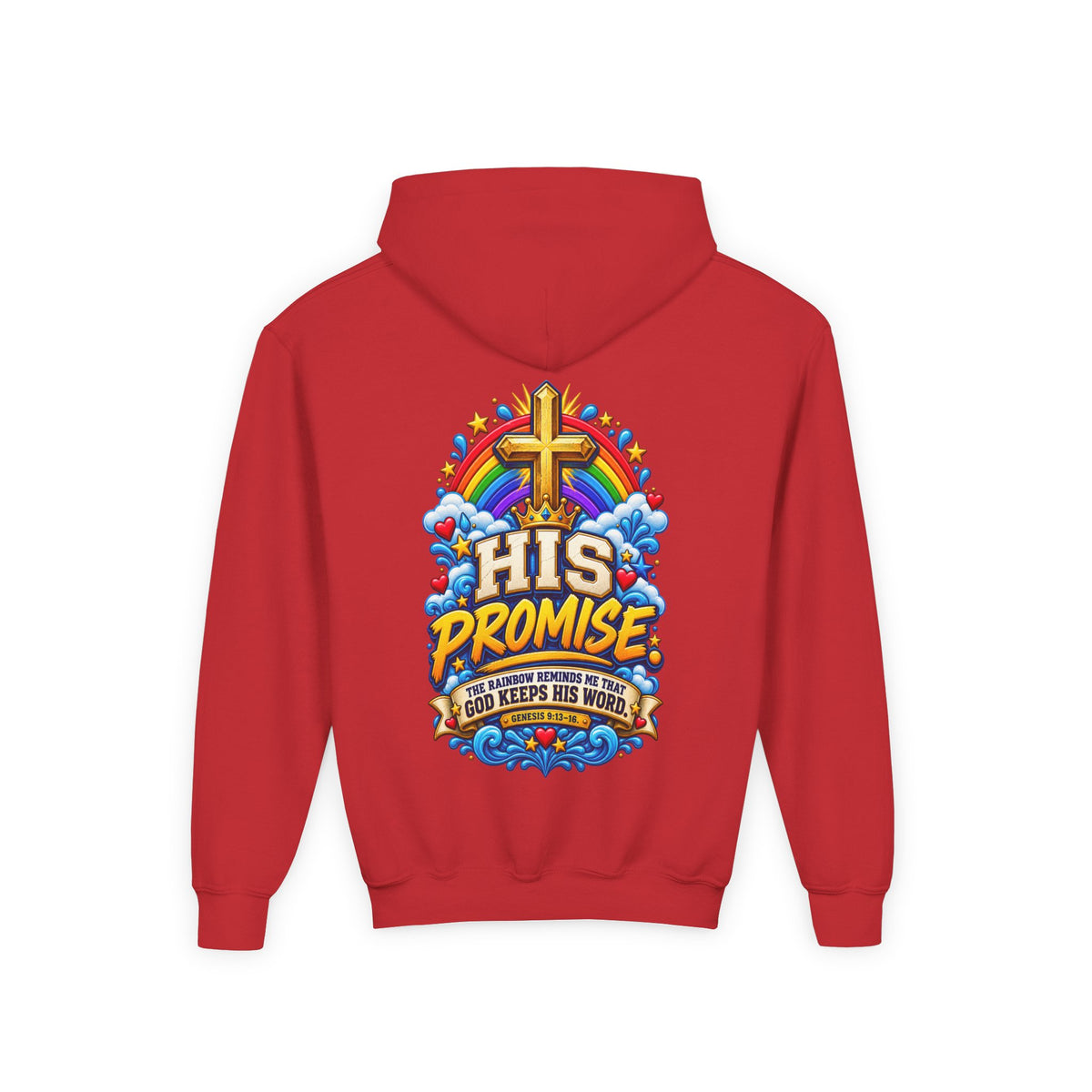 Youth Hoodie – "His Promise"