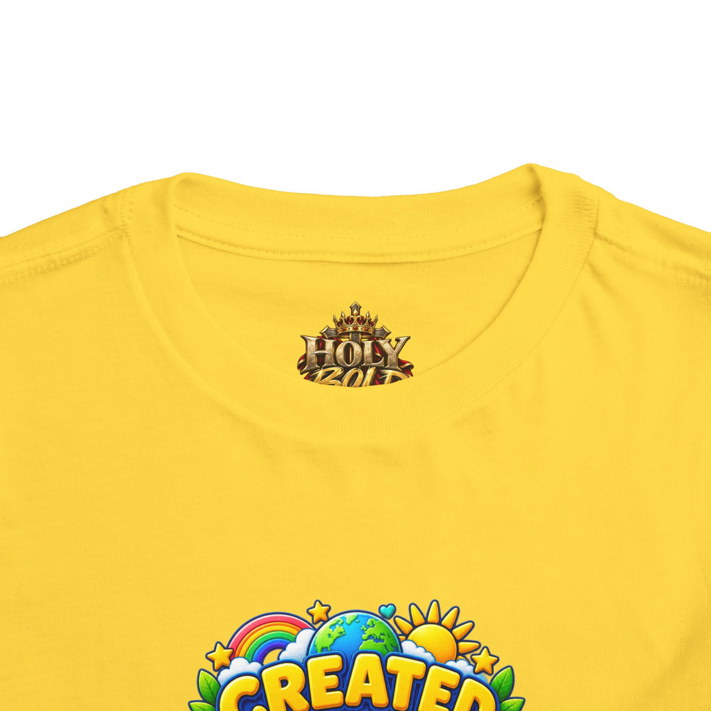 Created by God Toddler Tee
