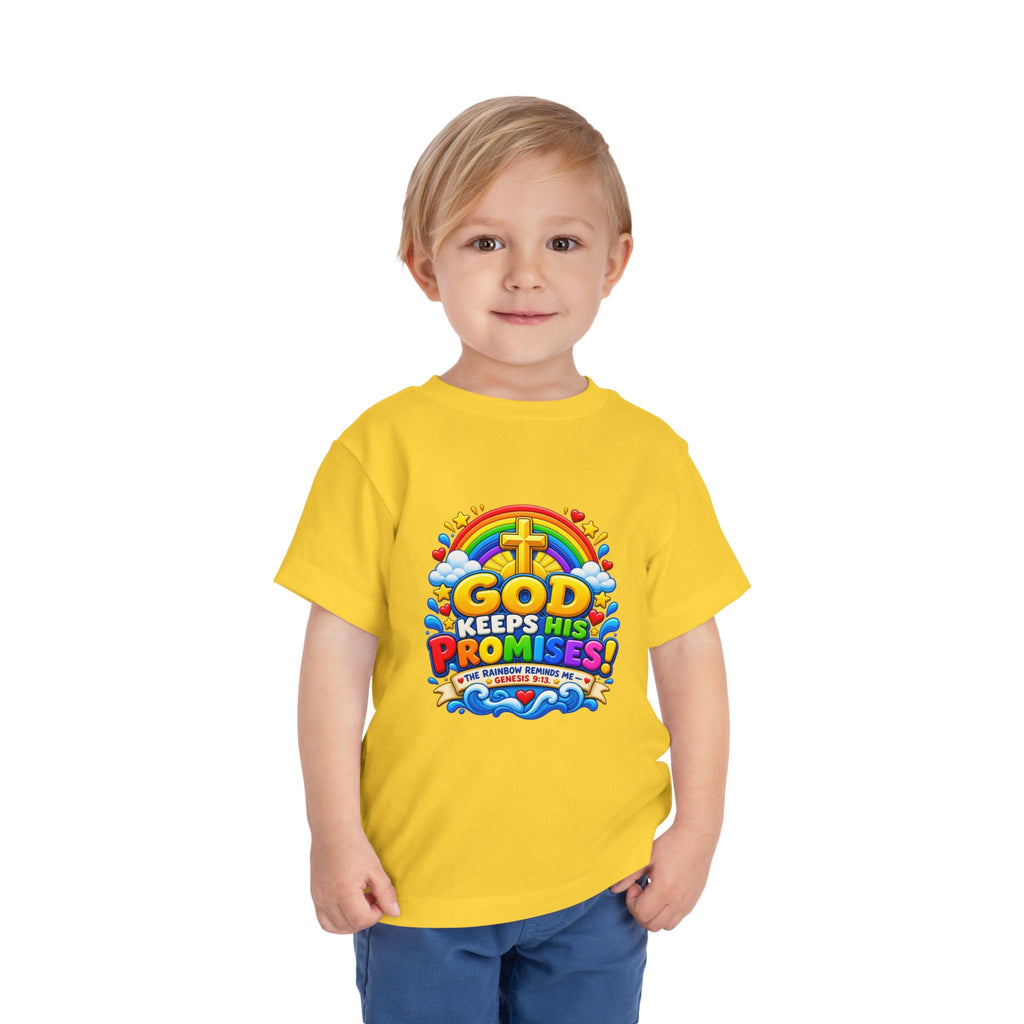 Toddler Tee — “God Keeps His Promises”