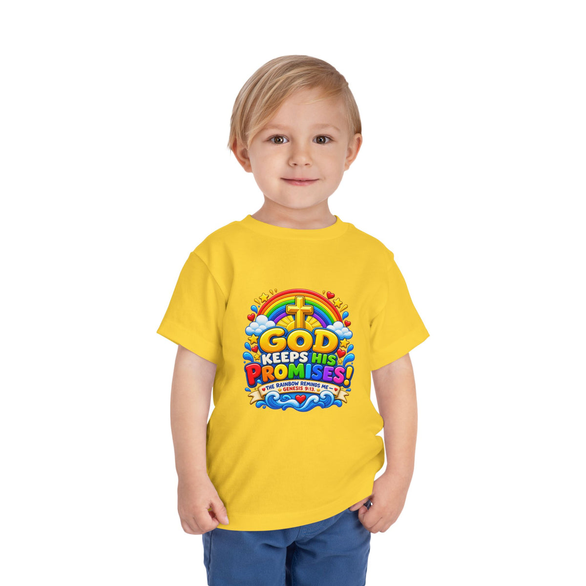 Toddler Tee — “God Keeps His Promises”