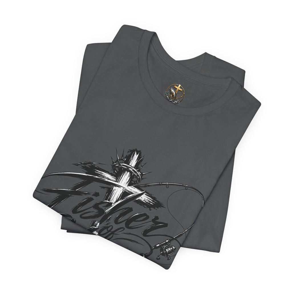 Christian 'Fisher of Men' T-Shirt — Matthew 4:19 Fishing Faith Tee