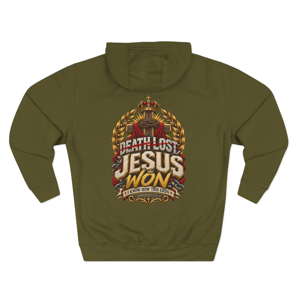 Death Lost, Jesus Won - Graphic Pullover