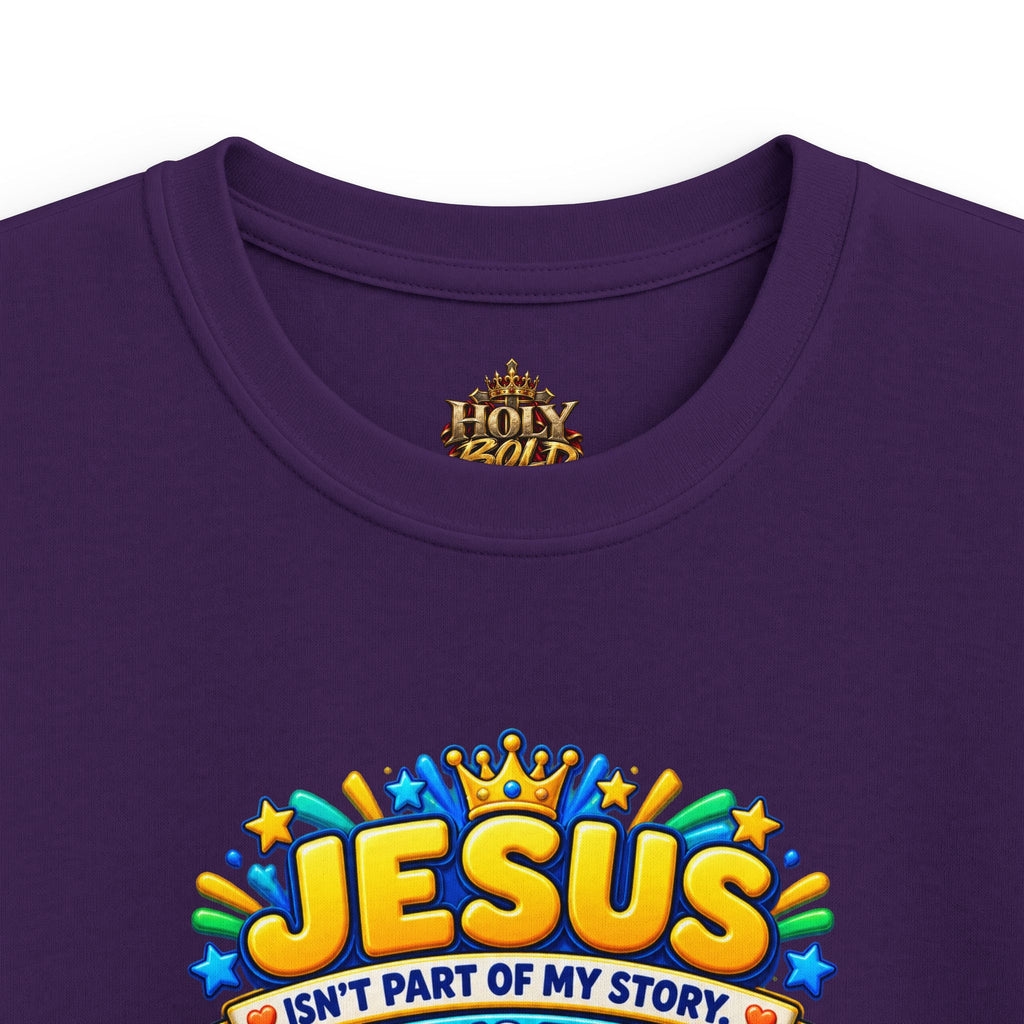 Kids Jesus Alpha Omega T-Shirt — "Beginning and the End" Christian Tee