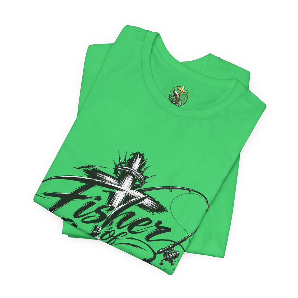 Christian 'Fisher of Men' T-Shirt — Matthew 4:19 Fishing Faith Tee