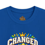 Kids Tee — "Changed in a Moment"