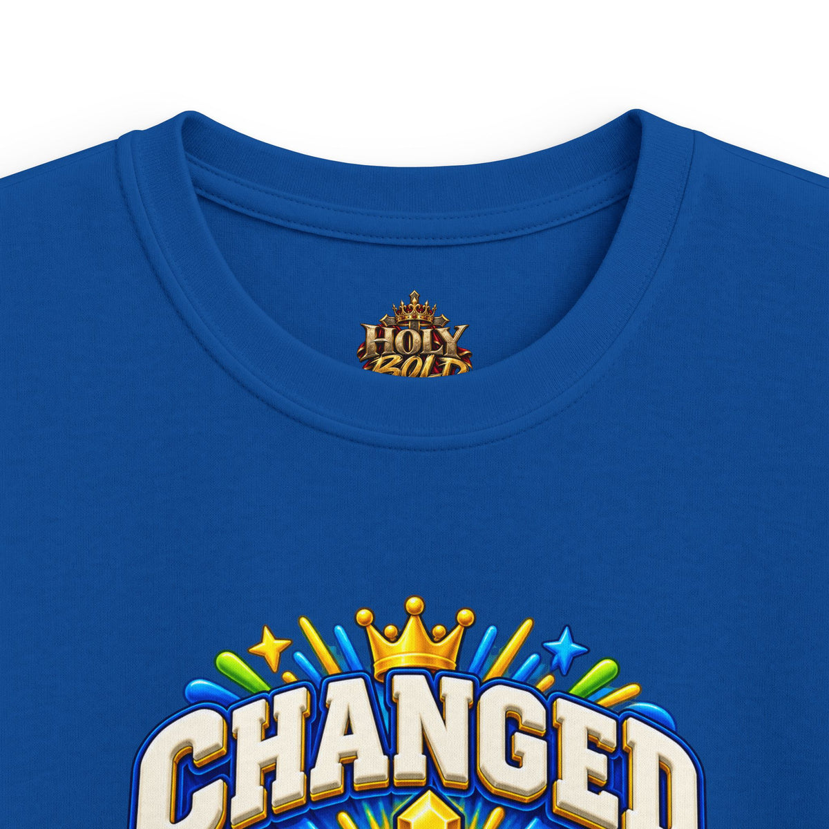 Kids Tee — "Changed in a Moment"