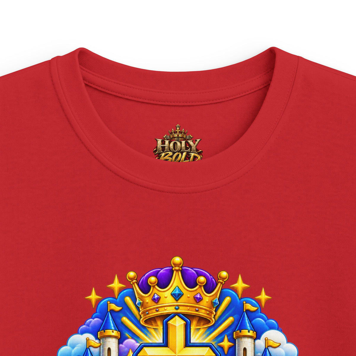 Kids 'The King Is Coming' Christian Tee