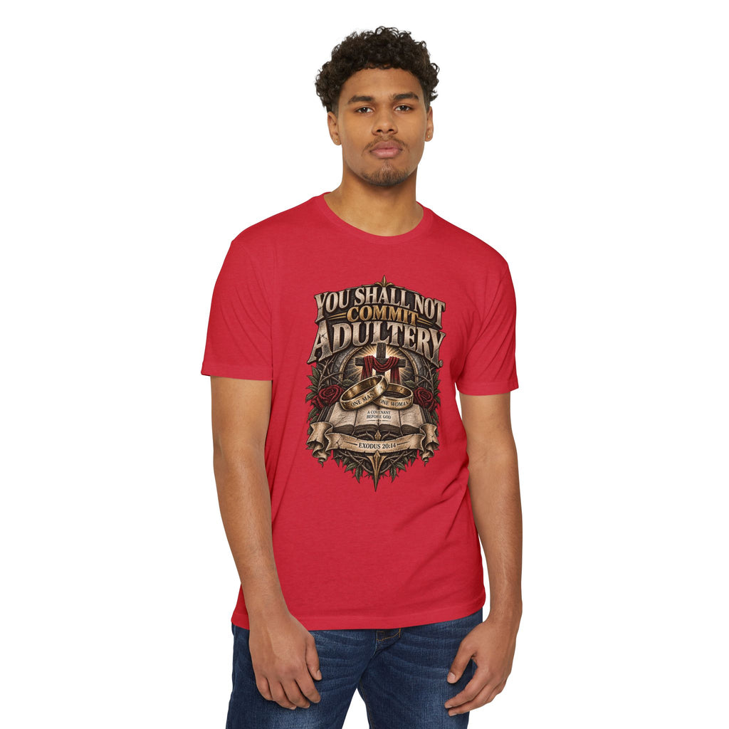 You Shall Not Commit Adultery T-Shirt — (Exodus 20:14)