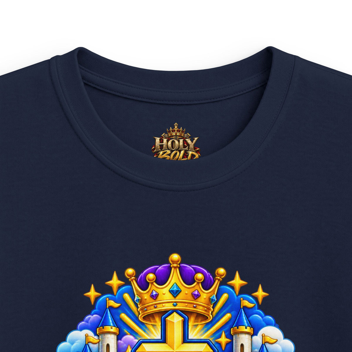 Kids 'The King Is Coming' Christian Tee