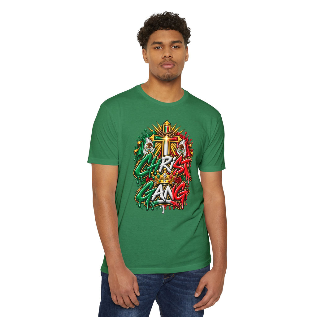 Mexican Flag Styled Christ Gang Tee